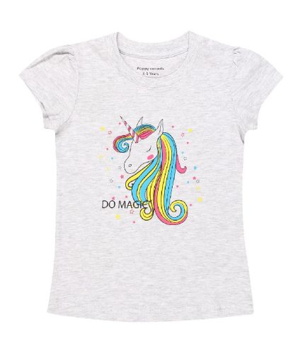 High Quality Fabric Girls T-Shirts
