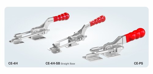 Chamunda Mild Steel Pull Toggle Clamp, Color : Red