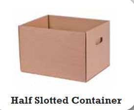 Half Slotted Container