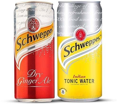 Schweppes Tonic Water, Packaging Type : Can