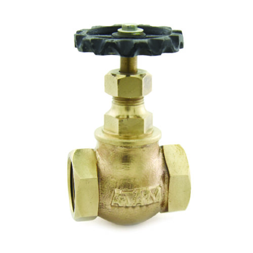 AV-40 Bronze Globe Valve, Features : Screwed In Bonnet, Inside Screw, Rising Stem, Integral Seat