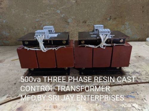 Electric Polished Resin Cast Control Transformer, For Easy To Use, Voltage : 440 V