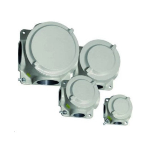 Round Aluminum/SS Flameproof IIC Junction Box