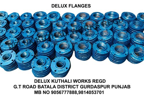 Delux Cast Iron Tube Well Flange, Size : 1-5 Inch