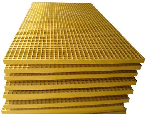 Rectangular Coated FRP Grating Trench Cover, Feature : Eco Friendly, Highly Durable, Perfect Shape