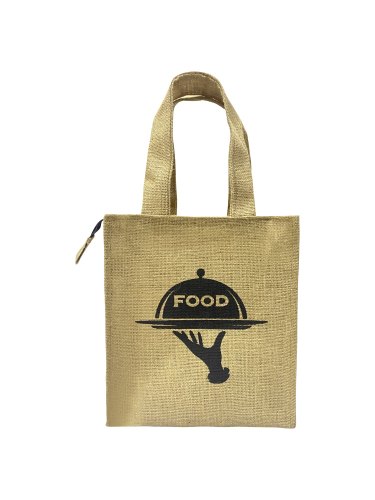 Home Saundarya Printed Jute Lunch Bag, Capacity : 5 Kg