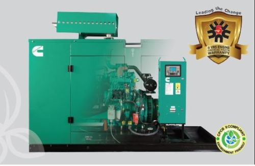 50hz Cummins X2.7 Series Diesel Generator Set, Color : Green
