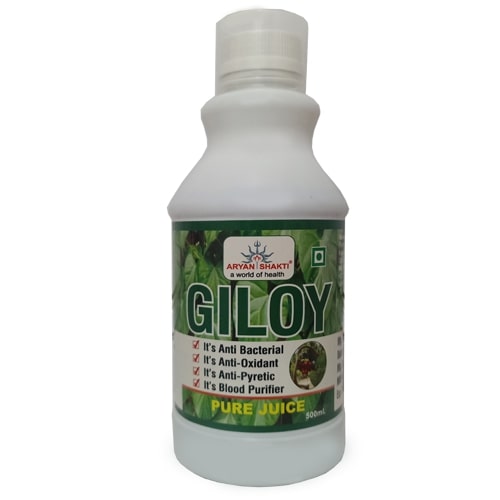 Aryan Shakti Giloy Juice, Packaging Type : Plastic Bottle