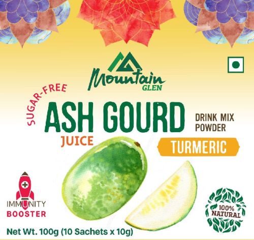 Mountain Glen Sugar Free Ash Gourd Juice With Turmeric