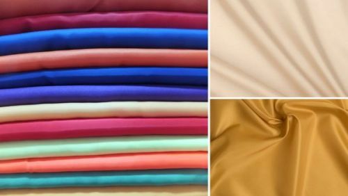 Cotton Polyester Lining Fabric, For Making Garments, Width : 32' - 34'