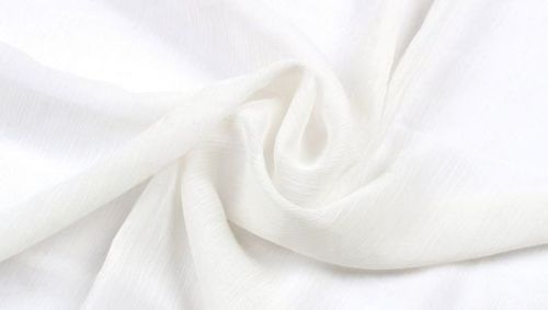 Viscose Chiffon Fabric, Color : Rfd / White / Dyeable / Dyed