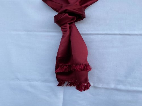 Mens Silk Scarf, Pattern : Plain