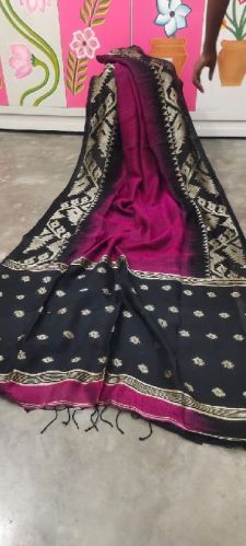 Stitched Lilien Itkat Saree, For Dry Cleaning, Packaging Size : 2 Pieces