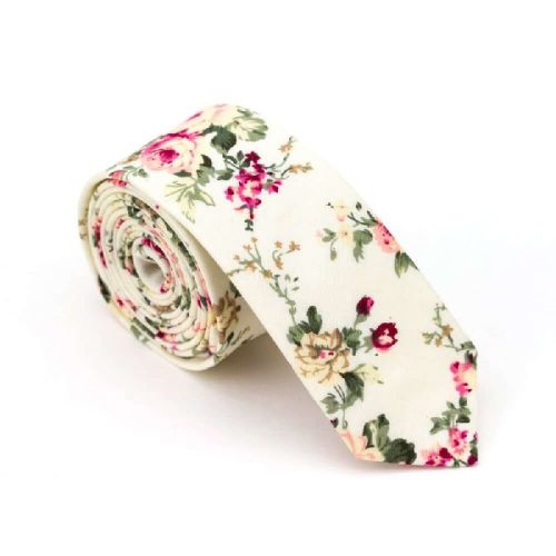 Cotton Printed Branded Tie, Size : L, M, S