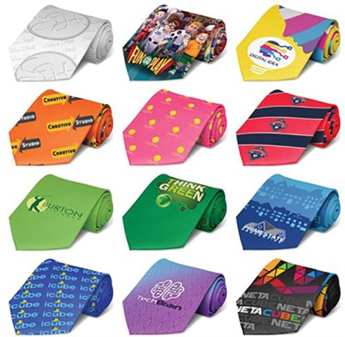 Plain Cotton Printed Logo Tie, Size : M, S, Customized