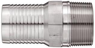 Superteck Steel Hose Pipe Nipple, Color : Silver