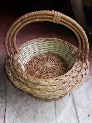 Non Coated Wood Fruit Flower Basket, Feature : Easy To Carry, Eco Friendly, Re-usability, Superior Finish