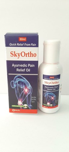 Skyortho Ayurvedic Massage Oil, Packaging Size : 60 Ml