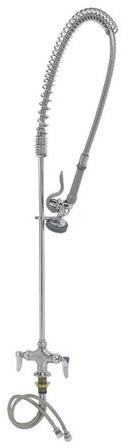 Steel Pre-Rinse Unit, Color : White