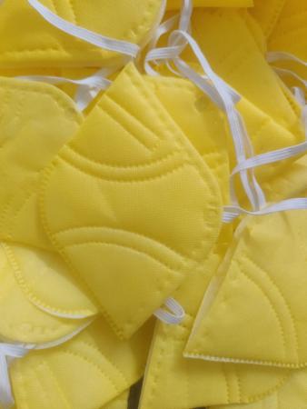 Non Woven Dust Mask, Color : Yellow