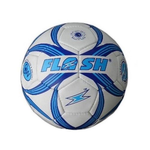 Synthetic Rubber Football, Color : White Blue