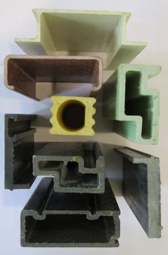 FRP/GRP Complex Profiles, Surface Treatment : Pultruded