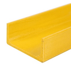 FRP Pultruded Channel, Color : Yellow, Red, White, Grey