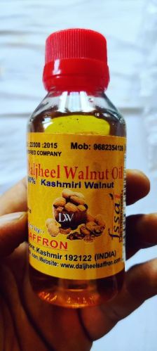 Daljheel Kashmiri Walnut Oil, For Health Supplement, Form : Liquid