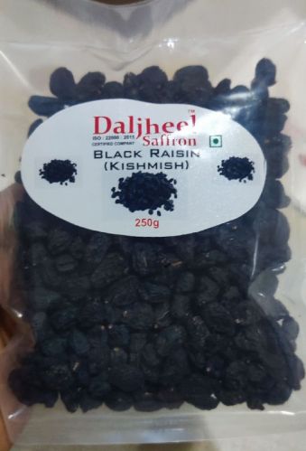 Daljheel Saffron Black Raisins, Shelf Life : 2 Years