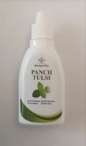 Herbal Pie PANCH TULSI DROPS, Packaging Type : Bottle