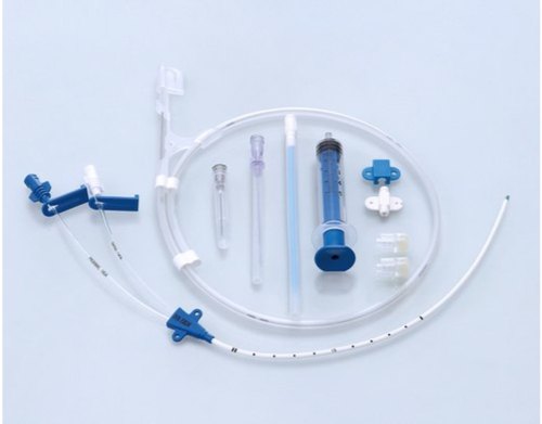 Curved Polyurethane Central Venous Catheters, Length : 30cm