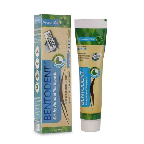 Organic Gyaan Bentodent Premium Mint Toothpaste, Feature : Whitening, Anti-Cavity, Anti-Bacterial