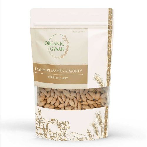 Organic Kashmiri Mamra Almonds, Shelf Life : 2years