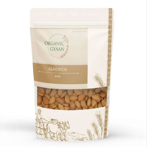 Organic Almond Nuts, Shelf Life : 2years