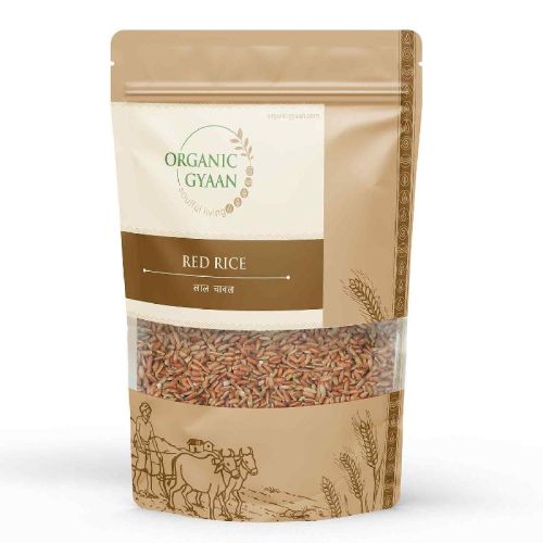 Organic Red Basmati Rice, Shelf Life : 18months