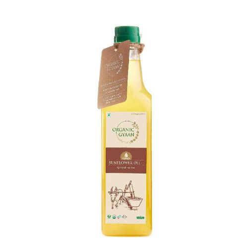 Wooden Cold Pressed Sunflower Oil, Packaging Type : Glass Bottle, Plastic Bottle