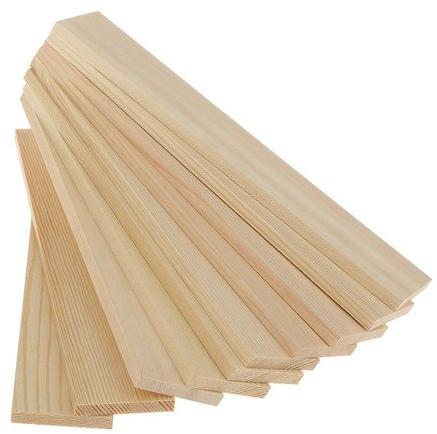 Poplar Wood Plank, Color : Brown