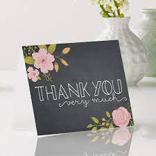 Printed Thank You Greetings Cards, Shape : Multi-shapes