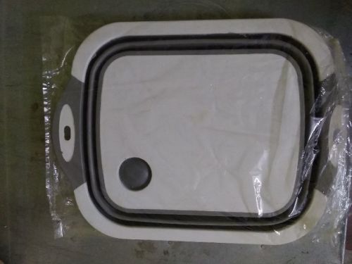 White Square Silicon Based Plain Chopping Board, For Kitchen