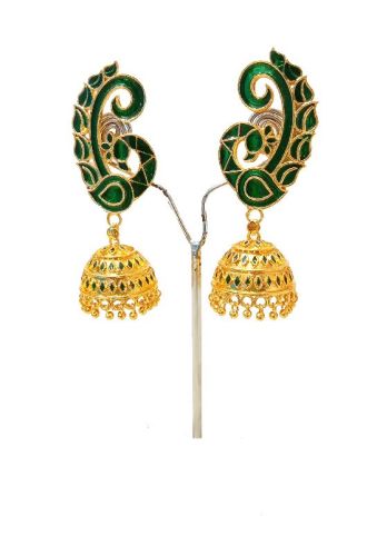 Assamese Traditional Jewellery Peacock Design Earring/asomiya gohona1118-20
