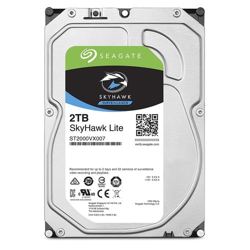 Seagate 2TB Surveilance Harddisk, Storage Capacity : 2000 GB