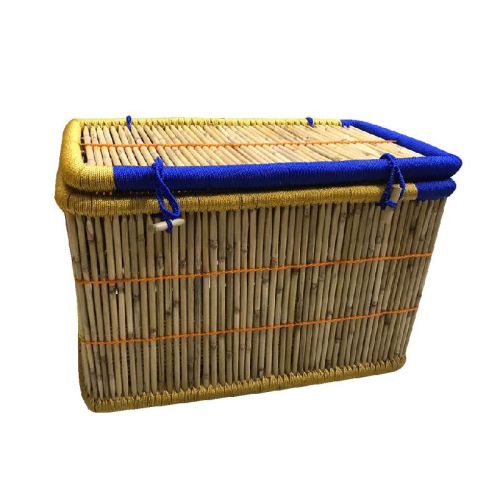 Bamboo Muticolour Laundry Basket For Multi-use (Large Size)