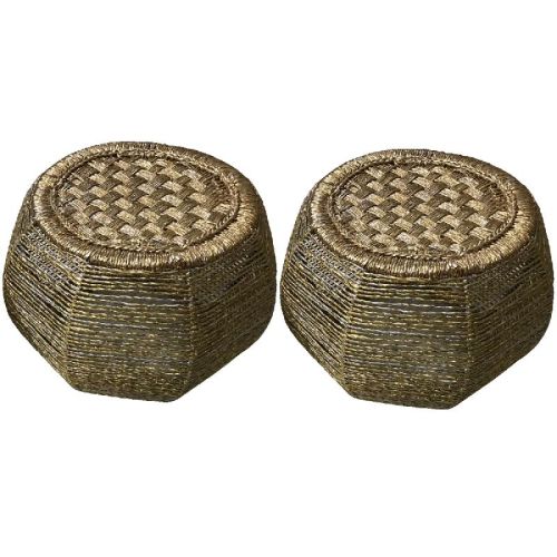 Handcrafted Plain Iron Stools Mudha For Indoor/Outdoor