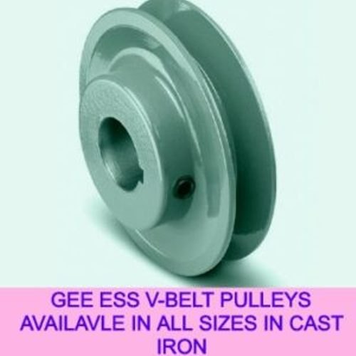 Gee Ess Cast Iron V Belt Pulley