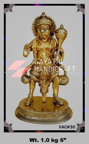 Polished Brass Hanuman Statue, Certification : ISO 9001:2008 Certified