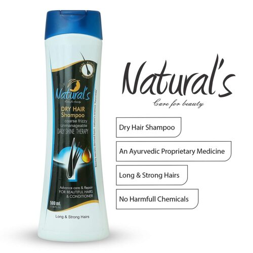Naturals Care For Beauty Neem Dry Hair Shampoo-500ml