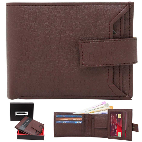 Men's Synthetic Leather Walletn (PMW-037), Gender : Gents