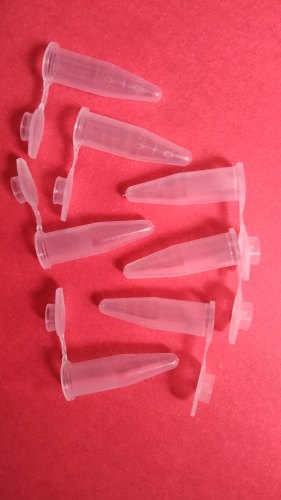 PLASTIC Micro Centrifuge Tube, Color : TRANSPRENT