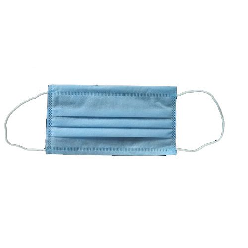 Non Woven Earloop Disposable Face Mask, For Medical Purpose, Color : Blue