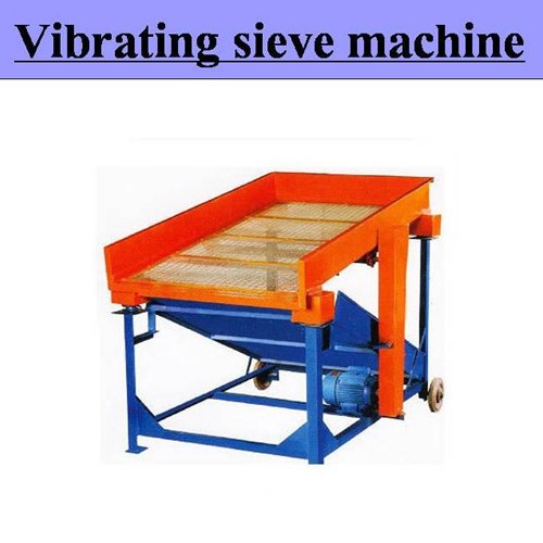 Semi Automatic Vibrating Sieve Machine
